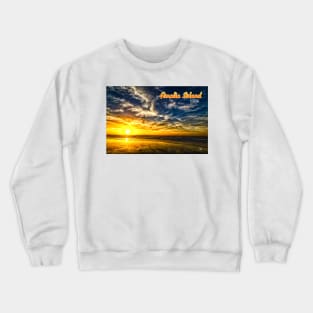 Sunrise over Amelia Crewneck Sweatshirt